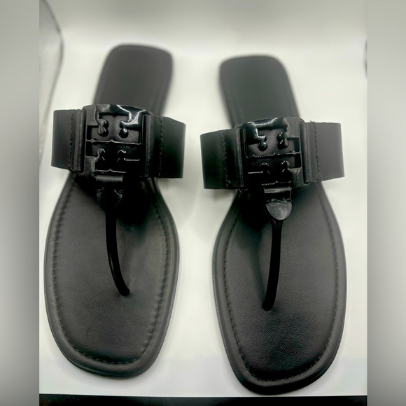 Tory Burch Georgia Thong Sandals NIB - Picture 2 of 9